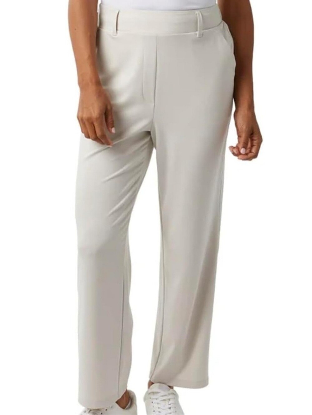 32 Degrees Cool Women's Stretch Twill Pull-On Pants with Pockets